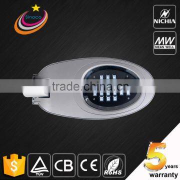 2016 sinoco nichia led chips led street light 30w 40w 60w 80w 100w