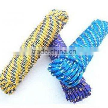 Polyester rope for jumpping rope