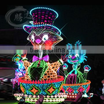 for wedding and party magician and rabbit lantern