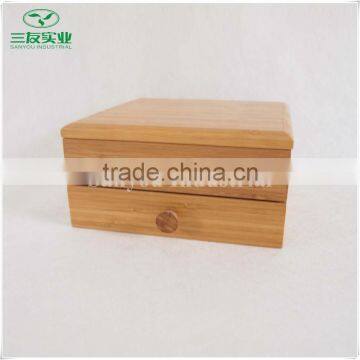 Folded Bamboo Jewelry Gift Box