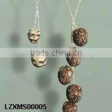 Christmas pheasant feather balls LZXMS00015