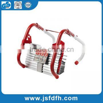 CE standard folding steel fire escape ladder