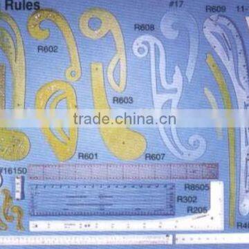 Dress Making Ruler /Tailoring Rulers/ Acrylic Quilting Graph Ruler /french Curve Ruler photo-2