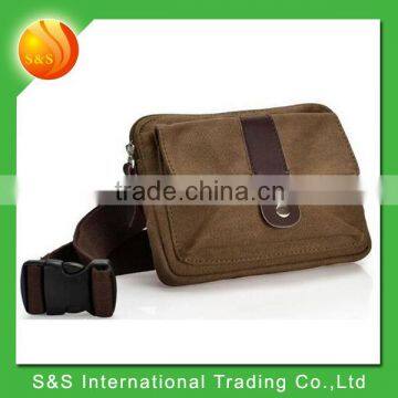 Small Fashion Multifunction Vintage Canvas Waist Bag