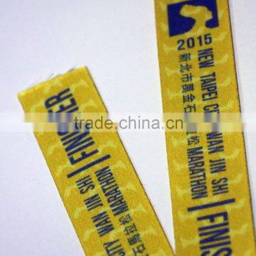 colorful polka heat transfer print ribbon, factory of high print ribbon, SGS polyester print ribbon