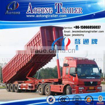 Africa Style 3 Axles 50CBM Front Tipping Trailer