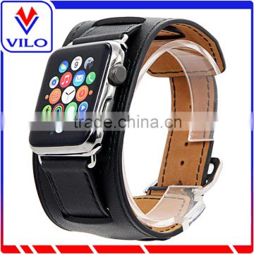 wrist band watch smart watch band For Apple Watch genuine leather band                        
                                                                                Supplier's Choice