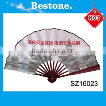 High quality new paper folding custom decoration hand fan