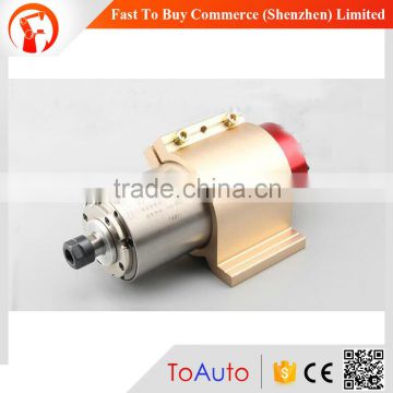 80mm 220v 1.5Nm 1.5kw ER16 24000rpm cnc air coold spindle motor with clamp