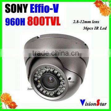 Varifocal Sony 2.8-12mm Camera Lens Super WDR Function 36pcs Led IR-Cut Video Camera CCD Chip Security Camera Systems photo-3
