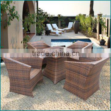 Cheap rattan table gardens and garden sofa furniture Malaysia JJ-319TC