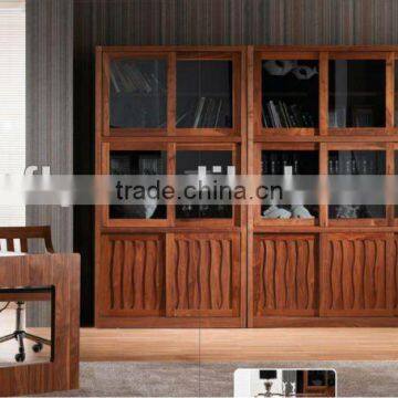 Modern Wooden Bookcase Set