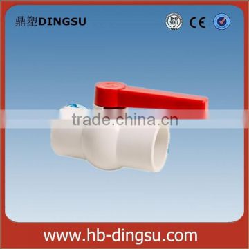 Flexible pressure Plastic heavy type plastic agricultural ball valve