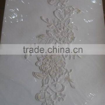 Embroidery Bridal Patch Applique For Wedding Dress