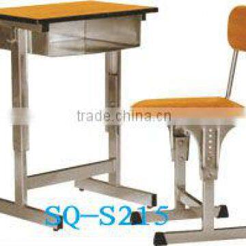 adjustable school desk and chair SQ-S215