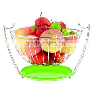 Stainless Steel Fruit Basket, Metal Wire Fruit Basket, Metal Fruit Basket LG-FT-001