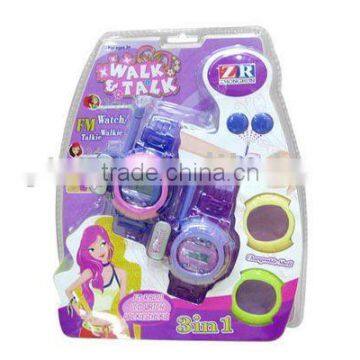 FASHION TOYS-3 in 1 WATCH WALKIE TALKIES