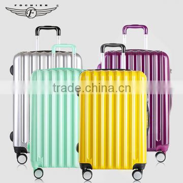 Women and Men Bright Color Trolley Handle PC Travel luggage                        
                                                Quality Choice