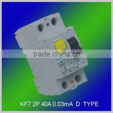 K F7 NFG series residual current device protector(RCD, RCCB, RCBO, ELCB)