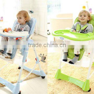 Easy to Fold for Travel Portable Baby Child Dinner High Chair photo-5