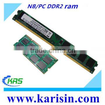 Full compatible motherboards ddr2 333mhz 2gb ram 533 667 800 mhz with Quality assurance