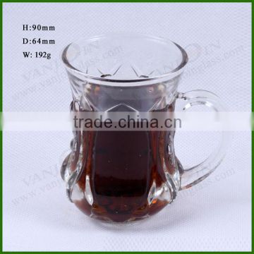 Clear Glass Cup for Coffee