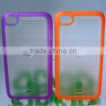 Cute ipod touch 4 case gel TPU PC case