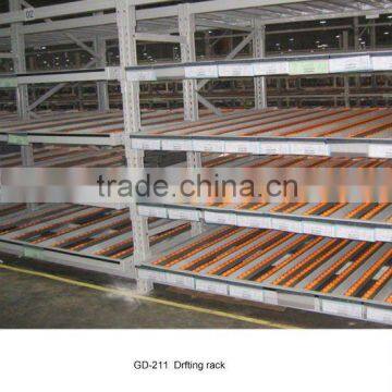 Steel drifting racking