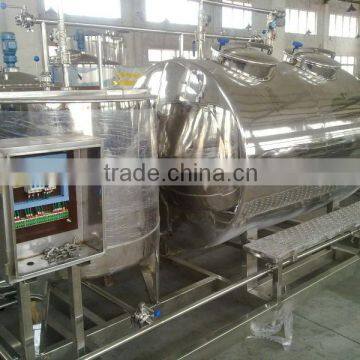 Semi automatic stainless steel 3000L/H CIP washer