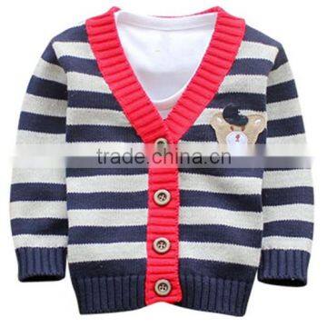 2015 New design knitted kids puoolover sweater