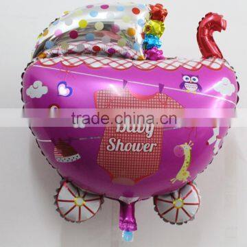 Wholesale helium baby carriage pushchair pram foil balloon