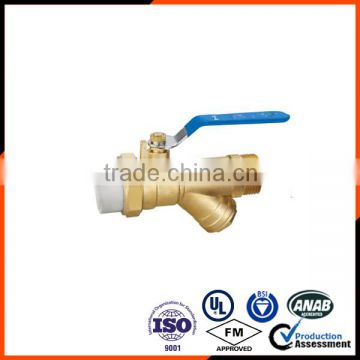 China suppiler PPR connection Brass Y type Strainer