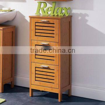 2014 hot selling high quality Bamboo 3 Drawer Cabinet