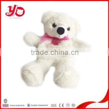 custom soft plush bear hand puppet , cute bear plush hand puppet