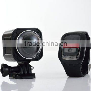 2016 New Design Cube 360H 4k ultra HD panoramic camera with remote control function