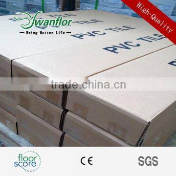 High Quality Click Vinyl Flooring/Vinyl Floor Planks With Fiberglass/Embossed Surface