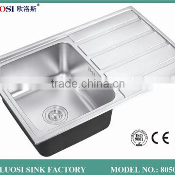 Popular design used commercial stainless steel sinks