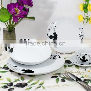 High quality porcelain terracotta dinner set turkish porcelain dinner set