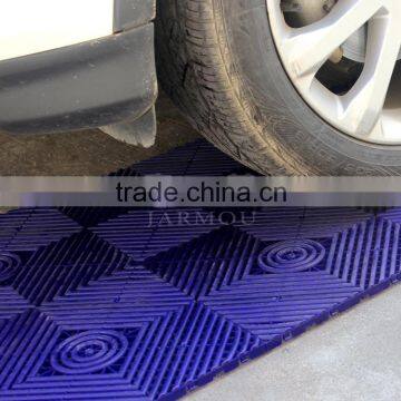 impact plastic outdoor cheap tiles for car parking