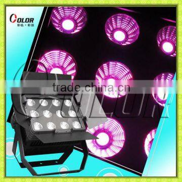 12*15W RGB 3 in 1 waterproof led par stage lighting IP65