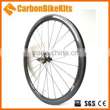 2015 CBK SR38C Superlight 38mm Clincher Carbon Road Bike Wheels