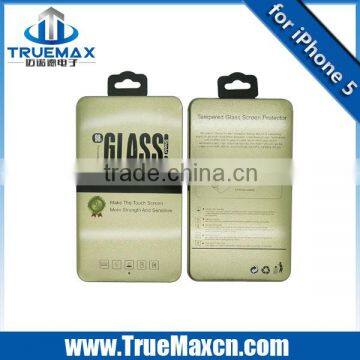 Tempered Glass Screen Protector for iPhone 5 5S 5C