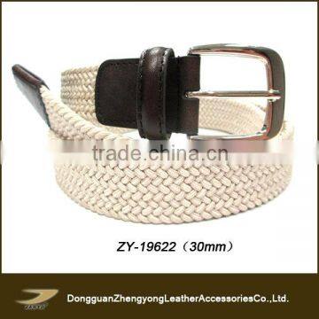 (ZY-19622) elastic waist cotton woven strap,types of waist belts