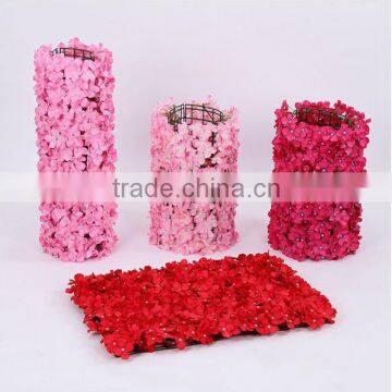 Artificial flower wall backdrop wedding flower wall mat                        
                                                Quality Choice