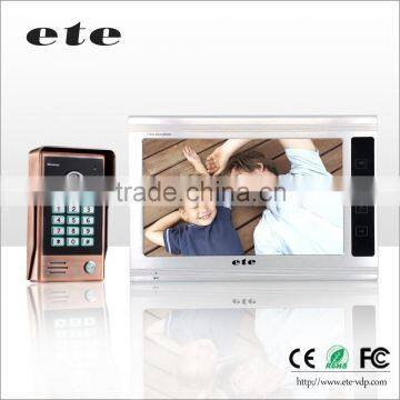 Intercom Controling/security System/unlock the Door Calling Spacious Villa Video Door Phone With Code Card Unlocking