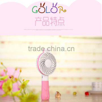 Rabbit rechargeable usb desk cool fan for girl                        
                                                Quality Choice