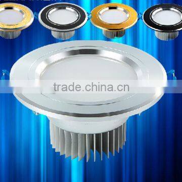 Round Led Ceiling Light for Home/office/Supermarket 9w 12w 18w 24w ( Golden/silver/black/ White Color Edge)