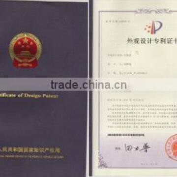 Certificate of Design Patent