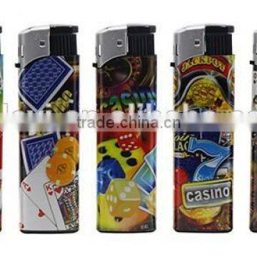 Good Quality Refillable or Disposable Transparent Electric Lighter photo-4