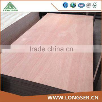 Furniture grade 4x8 4mm Okoume plywood